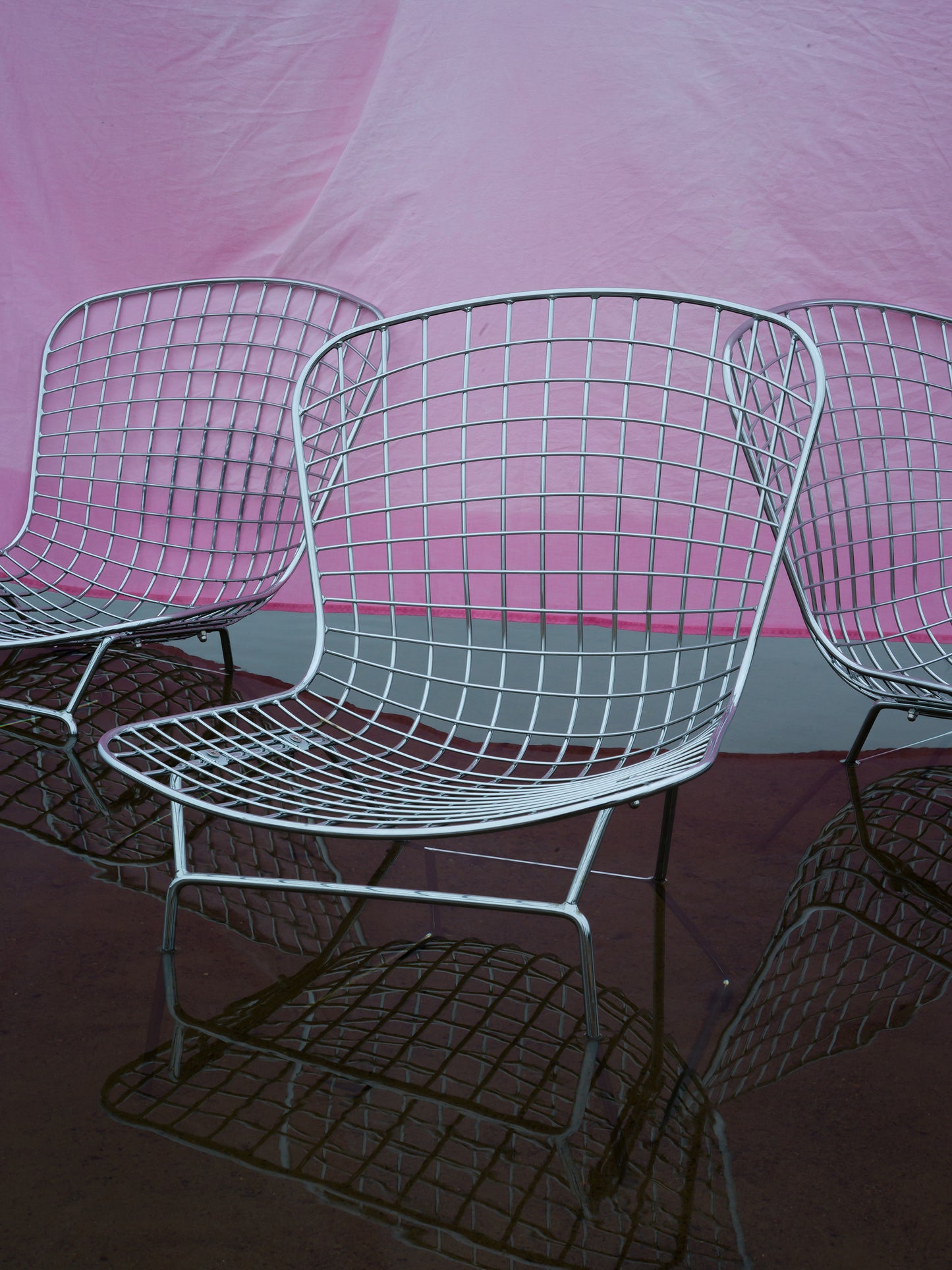 Harry Bertoia Side Chair typ stol.
